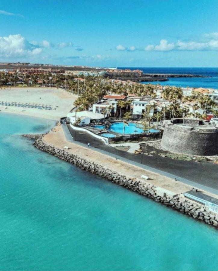 Green View Luxury Appartment In New Complex Pueblo Majorero Next To Golf Course 5 Min Walk From The Beach And Atlantico Shopping Centre In Caleta De Fuste Next To Cassino And Elba Sara Hotel 2 Bedrooms 2 Bathrooms Huge Terace! Bagian luar foto